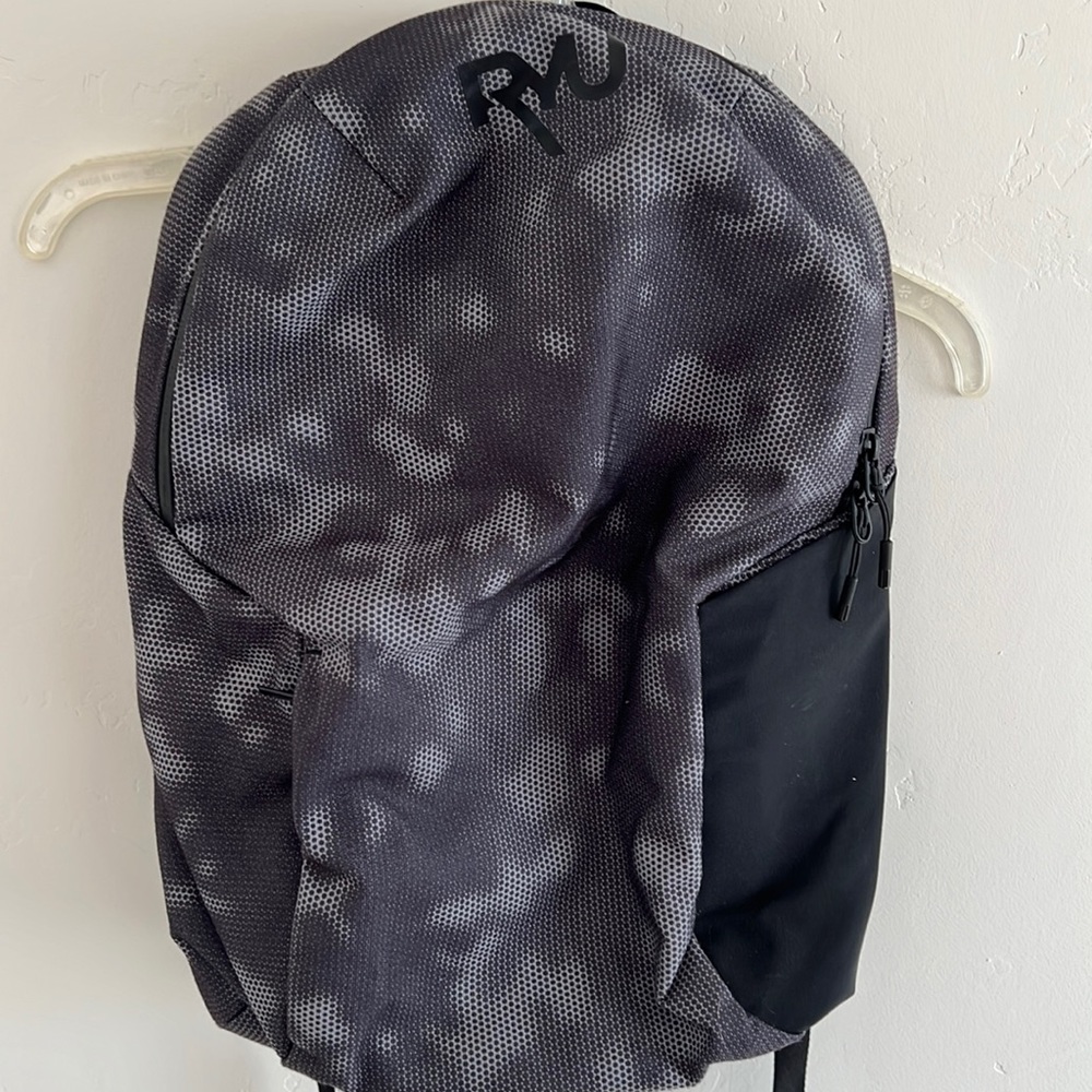 RYU backpack. Used twice. Respect Your Universe